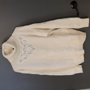 Vintage I. B. DIFFUSION Sweater size L silk/angora